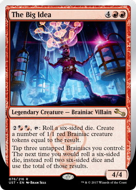 Unstable 解説付き日本語訳リスト 赤 レア 神話レア編 紙束mtg