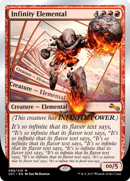 Unstable 解説付き日本語訳リスト 赤 レア 神話レア編 紙束mtg