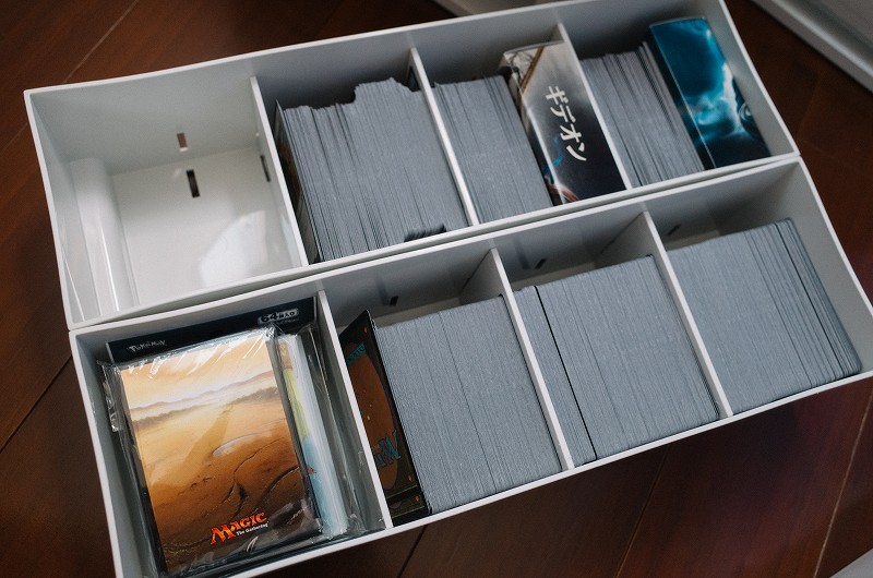 Tcgプレイヤー必見 カード収納は無印良品の 引出式ポリプロピレンケース がコスパ最高 紙束mtg