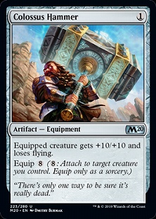 スタン サヒーリハンマー 令和のクソハンこと 巨像の鎚 を用いた新たなサヒーリコンボの形 紙束mtg スタン サヒーリハンマー 令和のクソハンこと 巨像の鎚 を用いた新たなサヒーリコンボの形 紙束mtg
