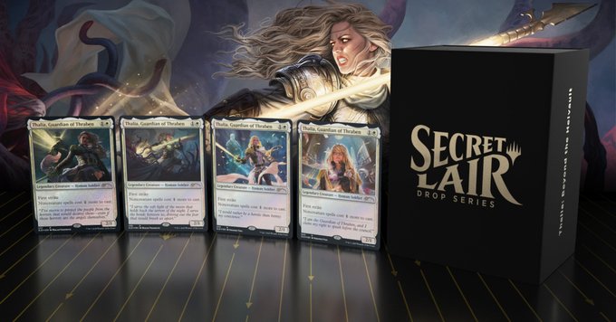 MTG スレイベンの守護者、サリア foil secretlair