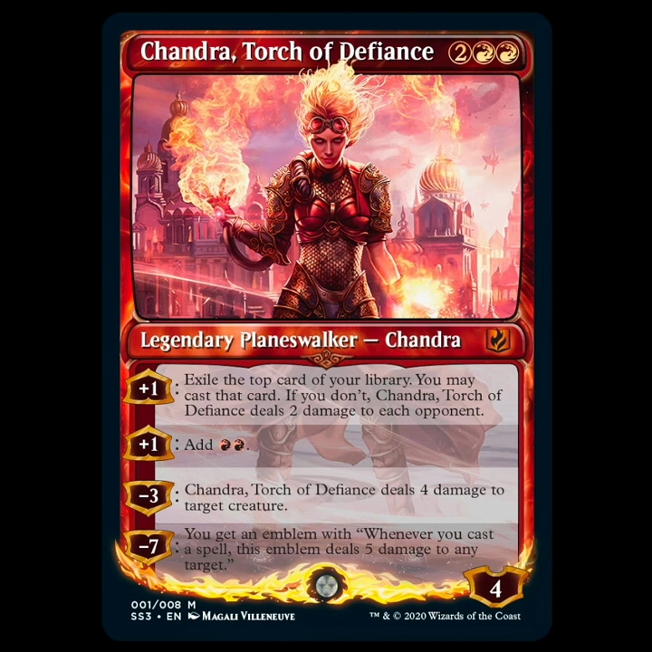 Signature Spellbook: Chandra』発売決定！特殊デザインの《反逆