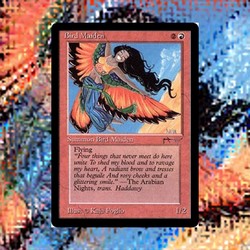 MTG鳥クリーチャー収集ガイドNo2：《鳥の乙女》 - 紙束MTG